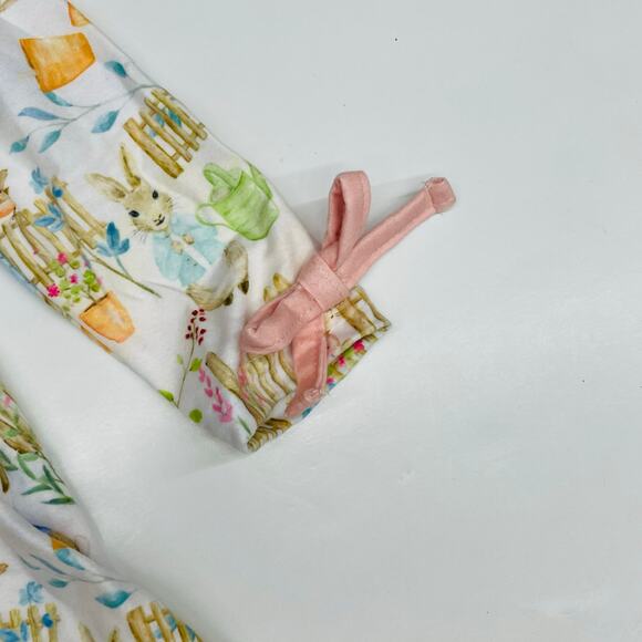 NWT Evie's Closet 12M Funny Bunny Gown - Picture 4 of 7